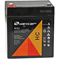 Los mejores  - HEYCAR - Batería de Plomo AGM para aplicaciones cíclicas. 12V - 5Ah. Capacidad de descarga 50 A 1-6 Kg. 90 x 70 x 101…
